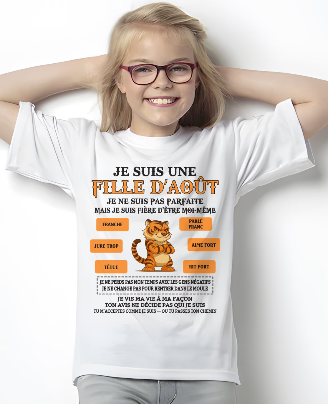 JE SUIS UNE FILLE D’AOÛT - fma TLEE08 / fr08 (SKU26T-01240-08)