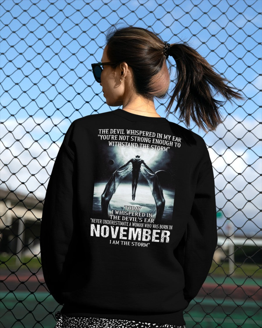 NOVEMBER - NEVER UNDERESTIUNDER A WOMAN - I AM THE STORM-FMA-(SKU-CHAUU-11)