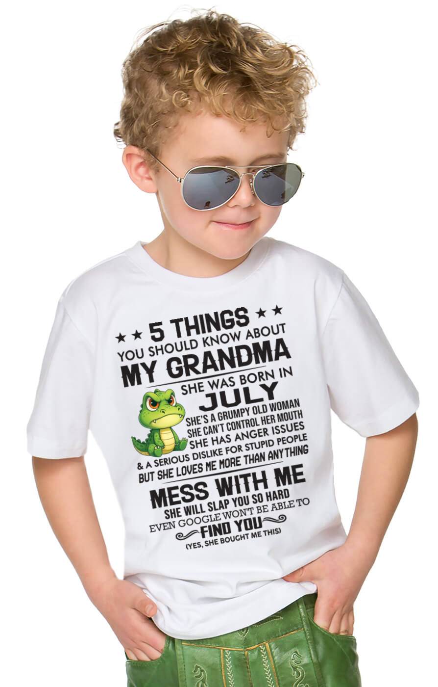 JULY GRANDMAS ARE DIFFERENT - FROM GRANDMA - TLEE07 (SKU10-06-07)