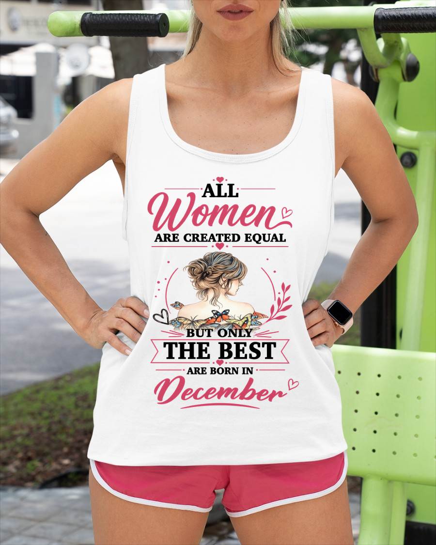 DECEMBER GIRLS ARE SIMPLY THE BEST - FOR WOMEN - TLEE12 (SKU2604-316-12)