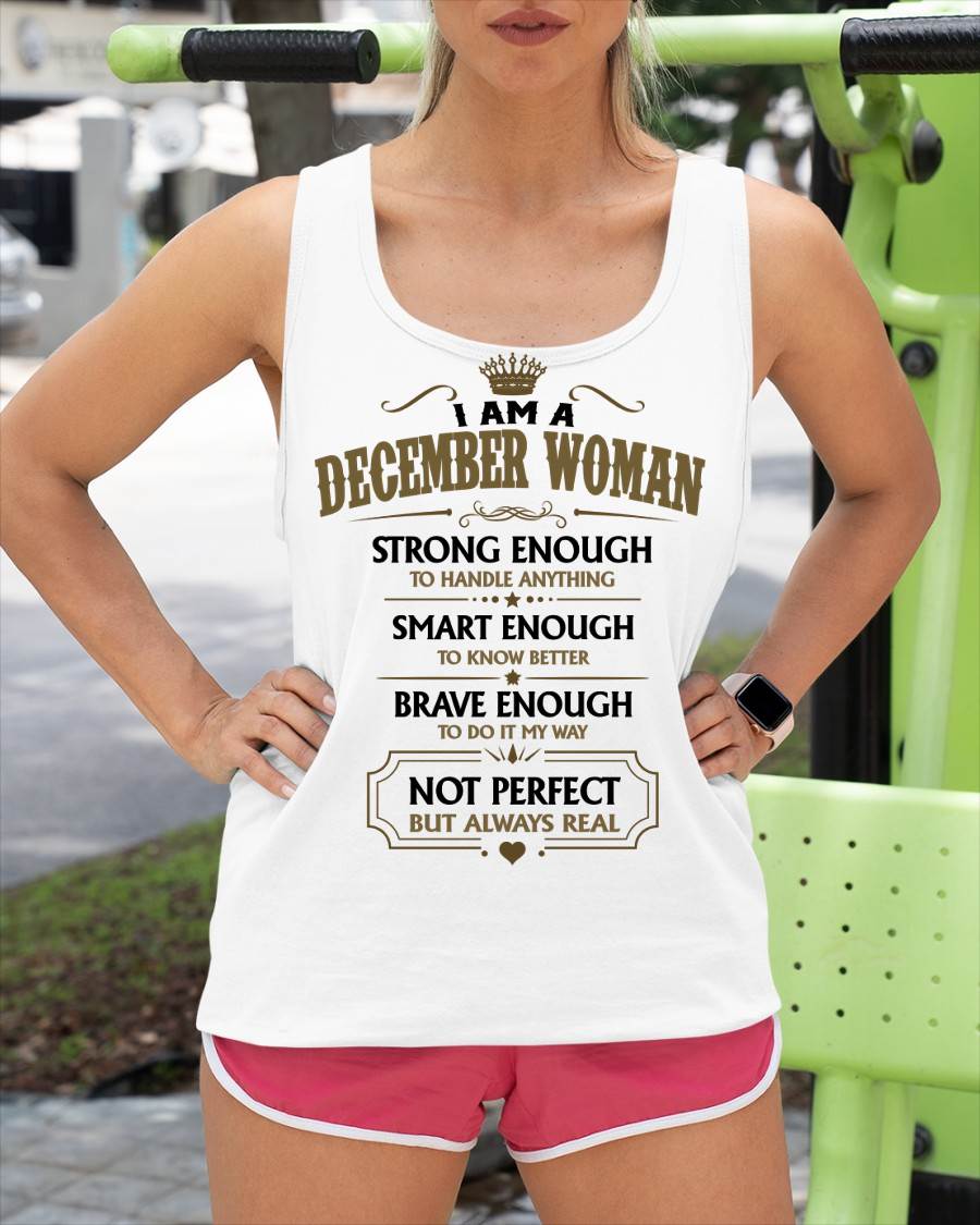 DECEMBER WOMAN – BOLD STRONG REAL - FOR WOMEN - TLEE12 (SKU2605-90-12)