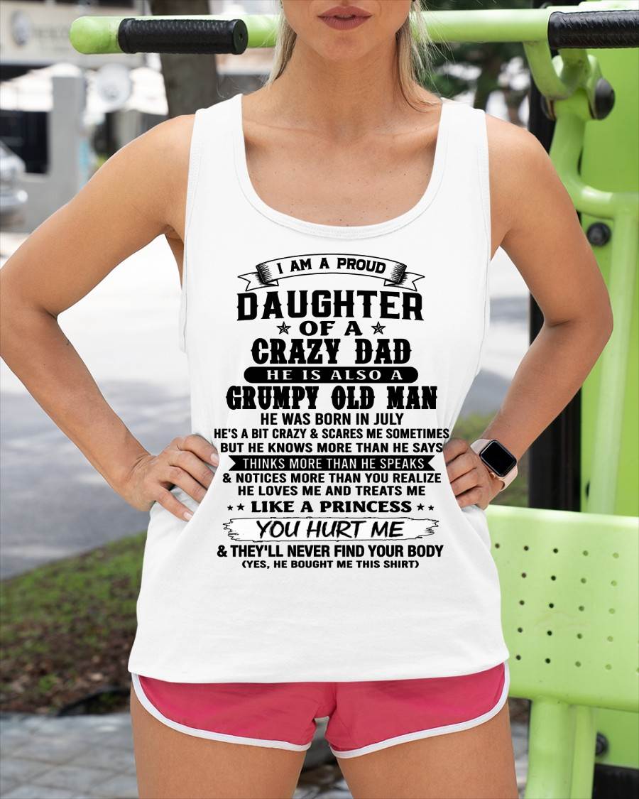 JULY - PROUD DAUGHTER OF DAD - FROM DAD - TLEE07 (SKU2606-209-07)