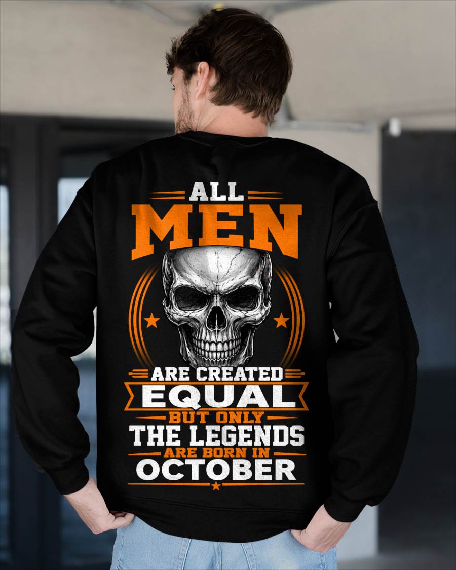 OCTOBER BORN – NOT JUST MEN, BUT LEGENDS - FOR MAN - TLEE10 (SKU2604-310-10)