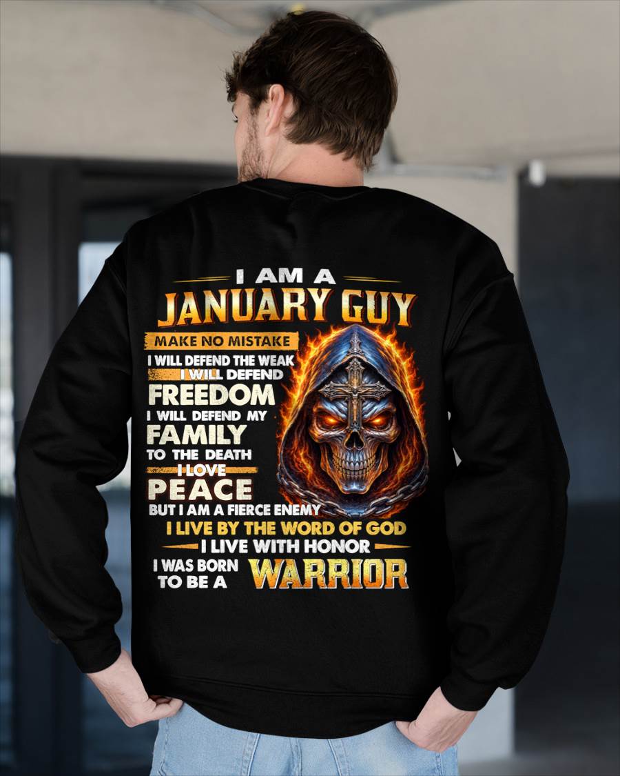 JANUARY – DEFENDER OF FAMILY AND FREEDOM - FOR MAN - TLEE01 (SKU2605-46-01)