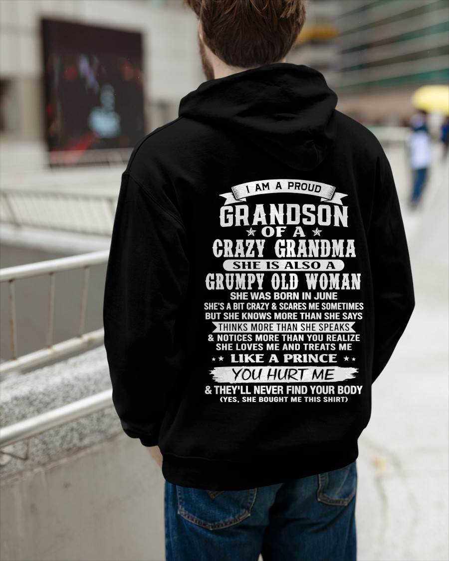JUNE - GRANDSON OF A CRAZY GRANDMA - FROM GRANDMA - TLEE06 (SKU2606-274-06)