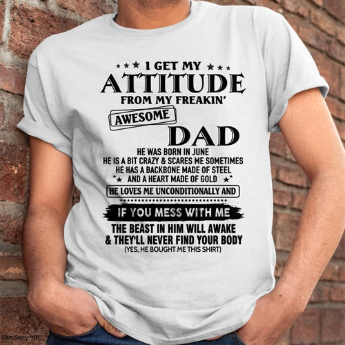 June - Gift For Son and Daughter From Dad - TLEE06 - (SKU-TDADC-06)