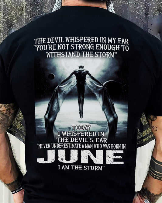 JUNE - THE DEVIL WHISPERED IN MY EAR - T-SHIRT FOR MAN - TLEE06 (SKU08-35-06)