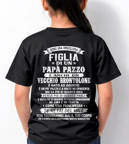 AGOSTO / FIGLIA DI UN PAPÀ PAZZO - REGALO DA PAPÀ  - TLEE08 (SKU2606-155-08)