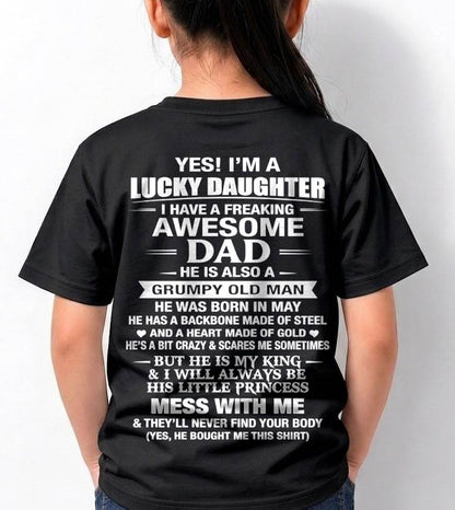 MAY - BEHIND EVERY STRONG GIRL IS AN AWESOME DAD - FROM DAD - TLEE05 (SKU2605-405-05)