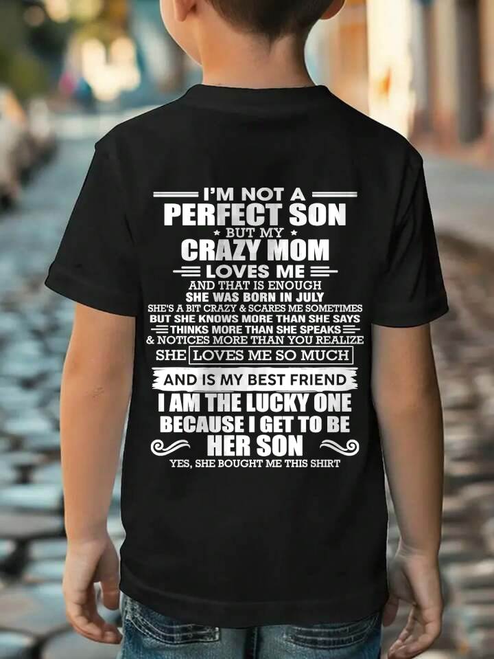 JULY MOM - SHE MAY BE CRAZY BUT SHE LOVES ME UNCONDITIONALLY - FROM MOM - TLEE07 (SKU2604-84-07)
