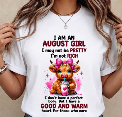 AUGUST GIRL GOOD & WARM HEART - FOR WOMEN - TLEE08 (SKU2608-385-08)