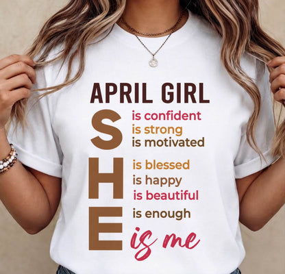 APRIL GIRL - SHE IS ME - FOR WOMEN - TLEE04 (SKU2607-164-04)