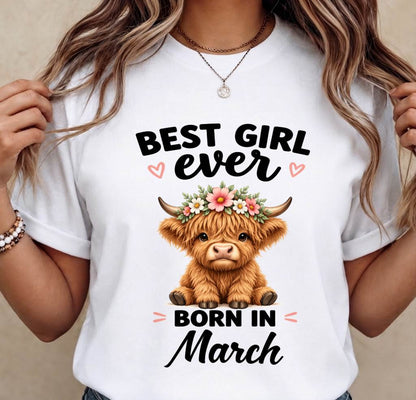 MARCH - BEST GIRL EVER - FOR WOMEN - TLEE03 (SKU2607-198-03)