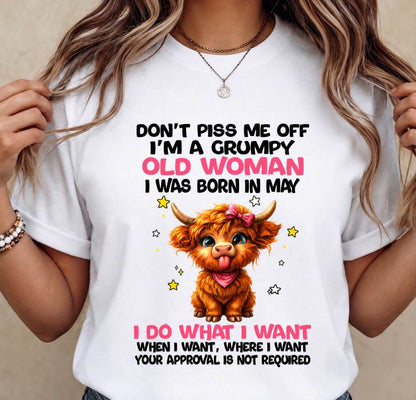 MAY GRUMPY LADY SHIRT - FOR WOMEN - TLEE05 (SKU2607-215-05)