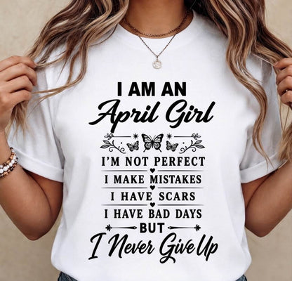 APRIL GIRL NEVER GIVE UP - FOR WOMEN - TLEE04 (SKU2606-378-04)