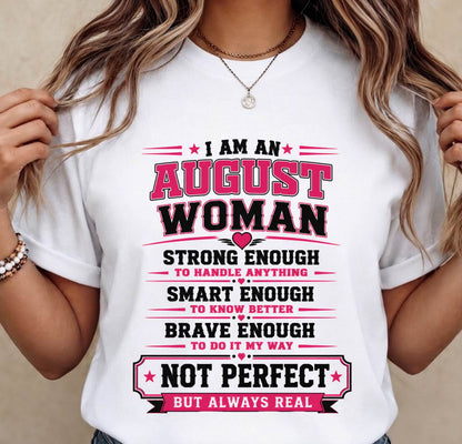 AUGUST - BOLD BRAVE AND REAL - FOR WOMEN - TLEE08 (SKU2608-472-08)
