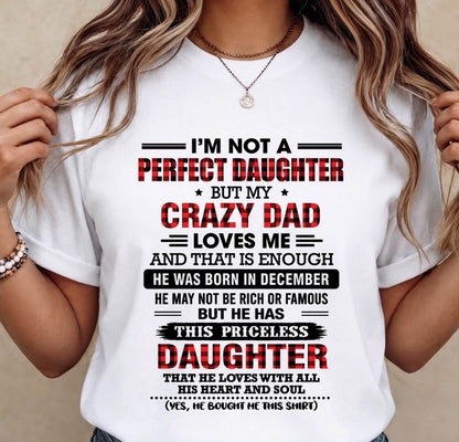 DECEMBER DAD’S LOVE MAKES EVERYTHING ENOUGH - FROM DAD - TLEE12 (SKU2608-572-12)