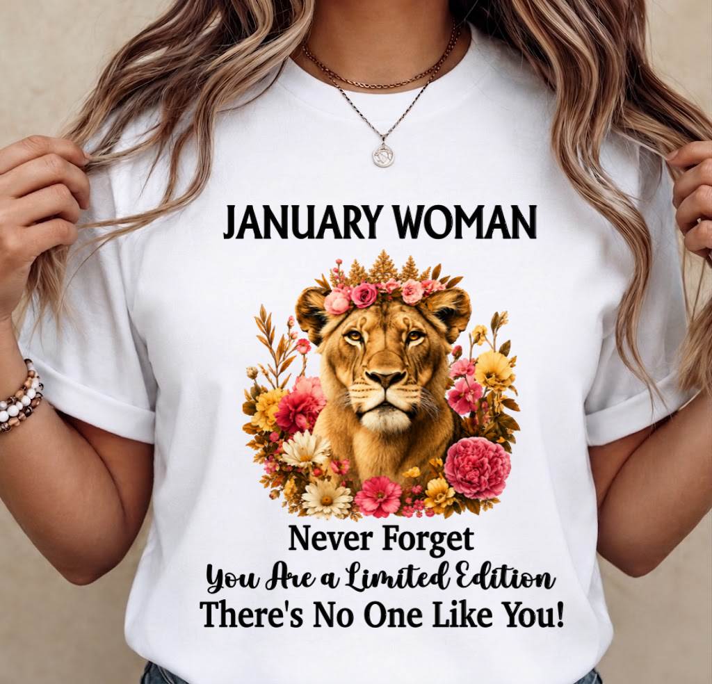 JANUARY WOMAN – PROUD TO BE DIFFERENT - FOR WOMEN - TLEE01 (SKU2607-74-01)