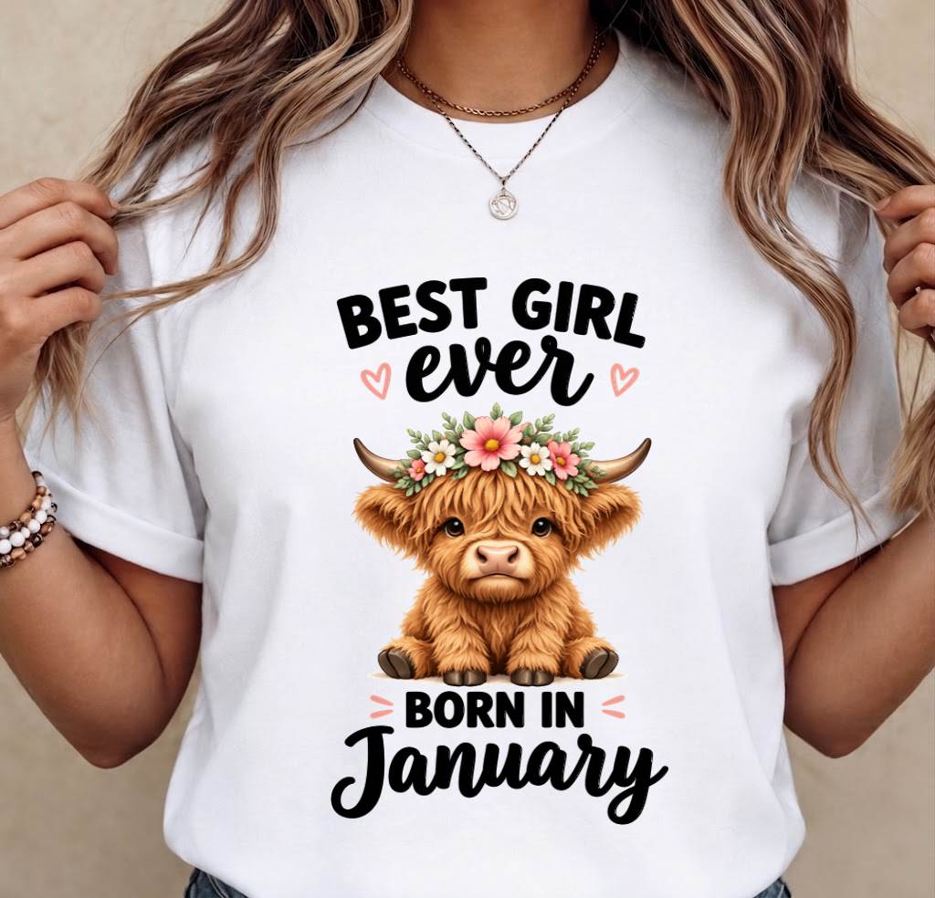 JANUARY - BEST GIRL EVER - FOR WOMEN - TLEE01 (SKU2607-198-01)