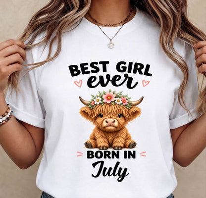 JULY - BEST GIRL EVER - FOR WOMEN - TLEE07 (SKU2607-198-07)