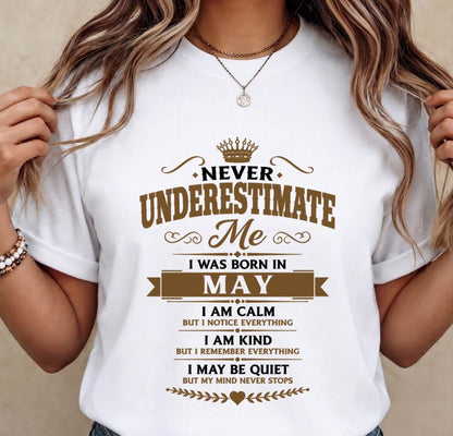MAY - SWEET CALM AND UNFORGETTABLE - FOR WOMEN - TLEE05 (SKU2608-491-05)