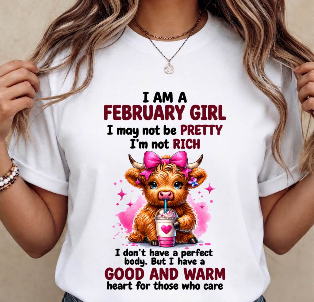 FEBRUARY GIRL GOOD & WARM HEART - FOR WOMEN - TLEE02 (SKU2608-385-02)