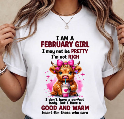 FEBRUARY GIRL GOOD & WARM HEART - FOR WOMEN - TLEE02 (SKU2608-385-02)