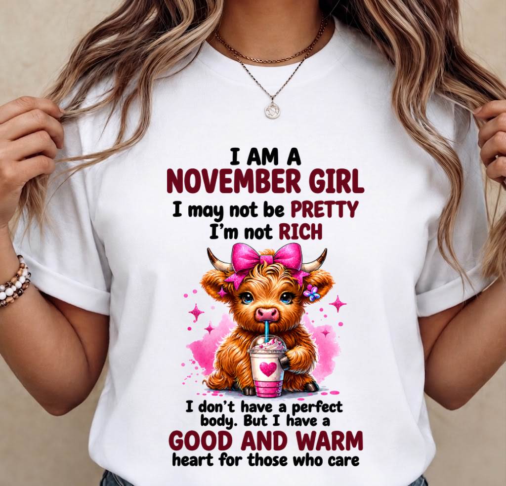 NOVEMBER GIRL GOOD & WARM HEART - FOR WOMEN - TLEE11 (SKU2608-385-11)