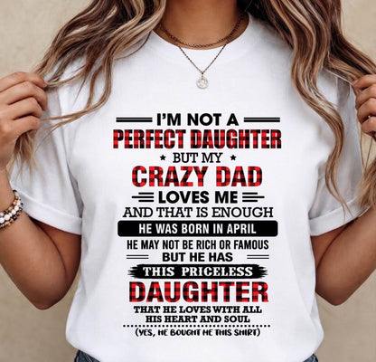 APRIL DAD’S LOVE MAKES EVERYTHING ENOUGH - FROM DAD - TLEE04 (SKU2608-572-04)