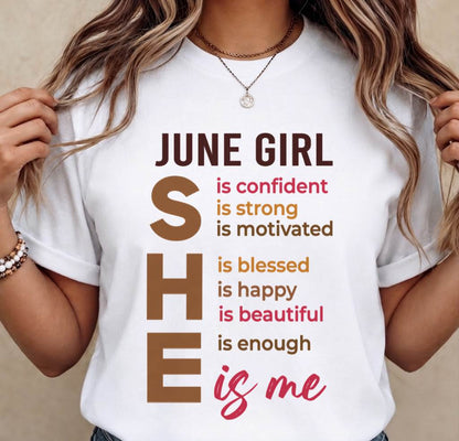 JUNE GIRL - SHE IS ME - FOR WOMEN - TLEE06 (SKU2607-164-06)