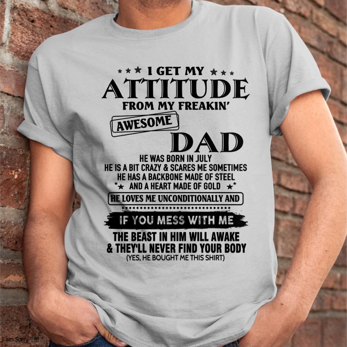 July - Gift For Son and Daughter From Dad - TLEE07 - (SKU-TDADC-07)