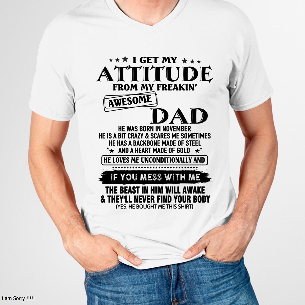 November - Gift For Son and Daughter From Dad - TLEE11 - (SKU-TDADC-11)