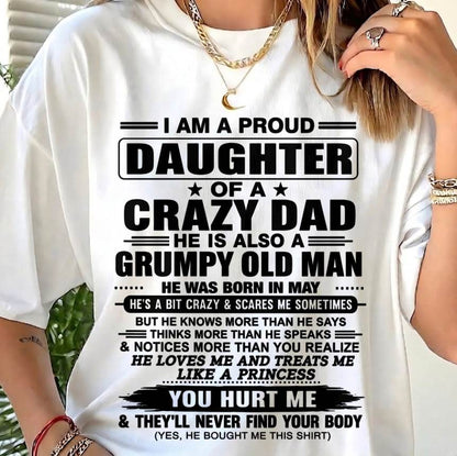 MAY DAD - GRUMPY OLD MAN, LOVING FATHER - FROM DAD - TLEE05 (SKU2606-302-05)