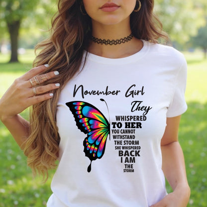 NOVEMBER GIRL, THEY WHISPERED TO HER YOU CANNOT WITHSTAND THE STORM SHE WHISPERED BACK I AM THE STORM – TLEE11 fma ( SKU26T-01297-11)