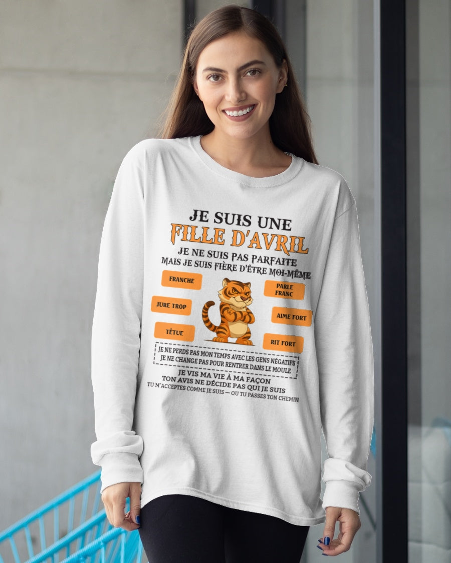 JE SUIS UNE FILLE D’AVRIL - fma TLEE04 / fr04 (SKU26T-01240-04)