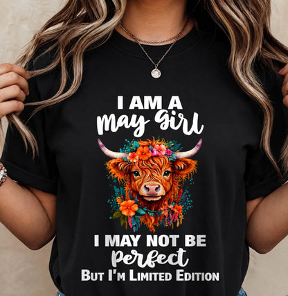 MAY GIRL ONE OF A KIND TEE - FOR WOMEN - TLEE05 (SKU2607-296-05)