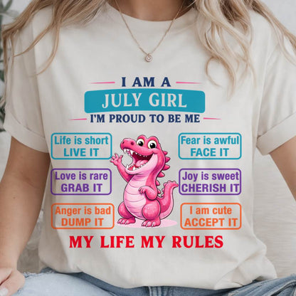 JULY GIRL – MY LIFE MY RULES - FOR WOMEN - TLEE07 (SKU2604-245-07)