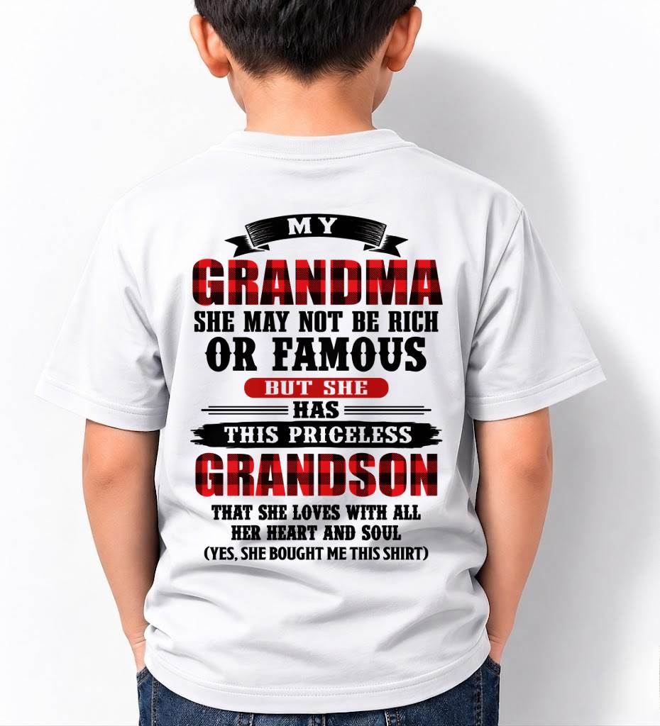 HER PRICELESS GRANDSON - FROM GRANDMA - TLEE00 (SKU2606-337-00)