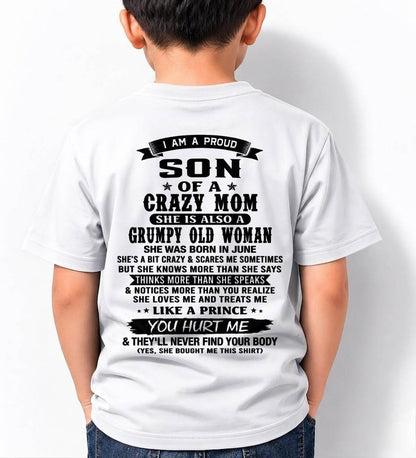JUNE - MY MOM IS CRAZY BUT SHE LOVES ME - FROM MOM - TLEE06 (SKU2606-354-06)