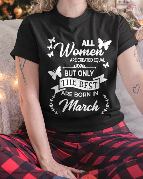 MARCH WOMEN ARE THE BEST - FOR WOMEN - TLEE03 (SKU2604-07-03)