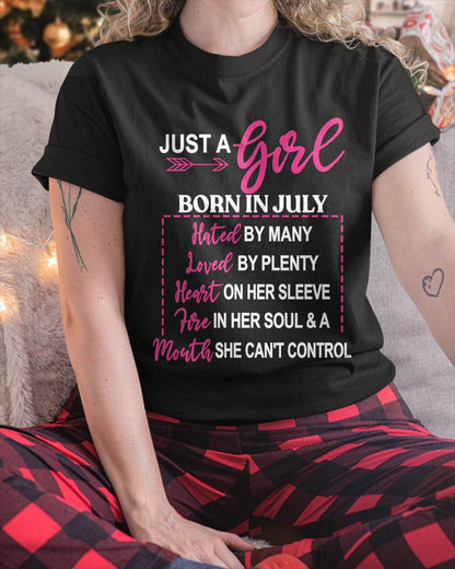 A JULY GIRL – HATED BY MANY, LOVED BY PLENTY - FOR WOMEN - TLEE07 (SKU2604-06-07)