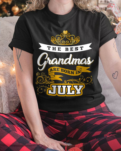 JULY GRANDMAS ARE THE BEST - FOR WOMEN - TLEE07 (SKU2605-238-07)