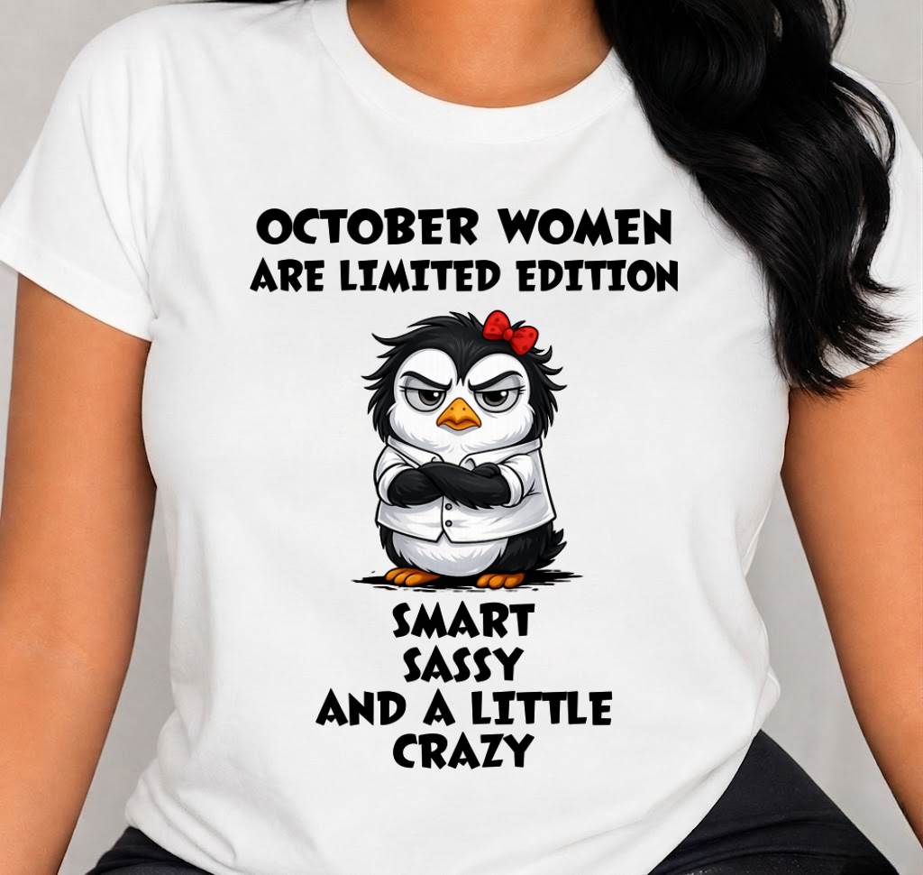 OCTOBER WOMEN – PRETTY WITH A SIDE OF CRAZY - FOR WOMEN - TLEE10 (SKU2605-400-10)