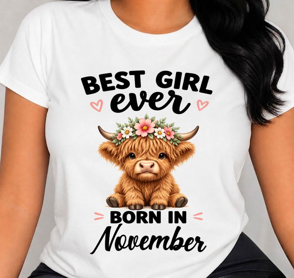 NOVEMBER - BEST GIRL EVER - FOR WOMEN - TLEE11 (SKU2607-198-11)