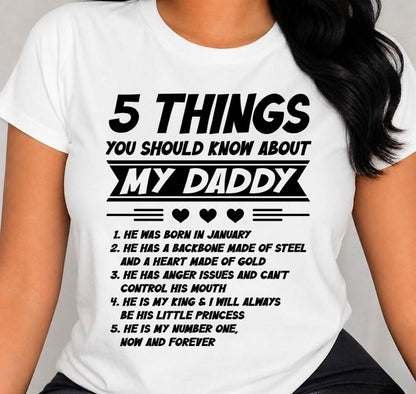 JANUARY - MY NUMBER ONE DAD - FROM DAD - TLEE01 (SKU2606-55-01)
