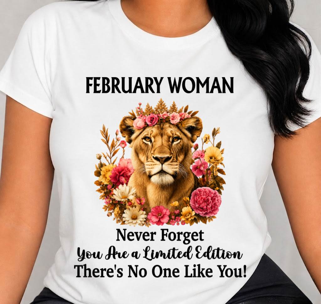FEBRUARY WOMAN – PROUD TO BE DIFFERENT - FOR WOMEN - TLEE02 (SKU2607-74-02)