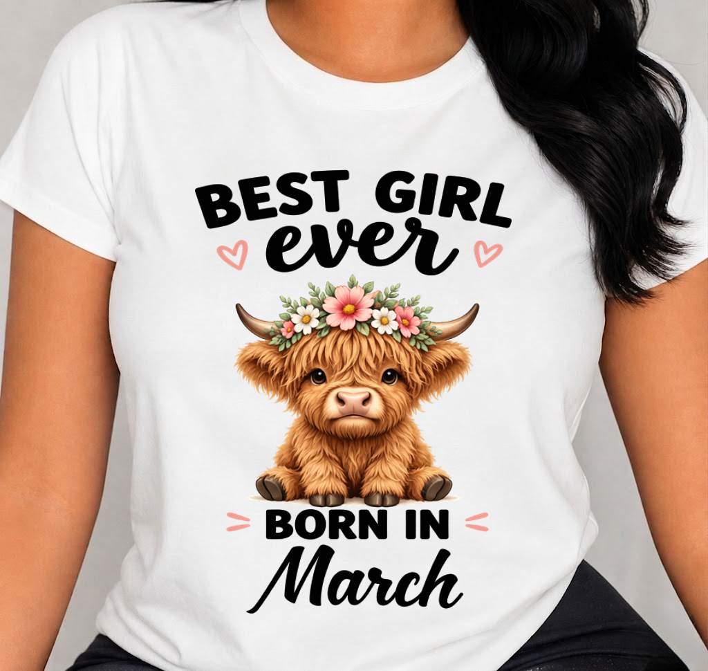 MARCH - BEST GIRL EVER - FOR WOMEN - TLEE03 (SKU2607-198-03)