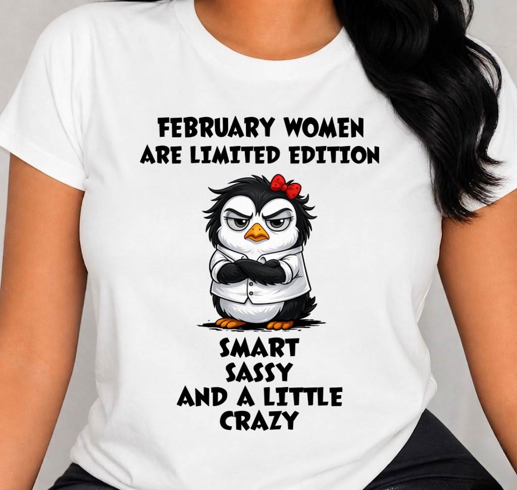FEBRUARY WOMEN – PRETTY WITH A SIDE OF CRAZY - FOR WOMEN - TLEE02 (SKU2605-400-02)