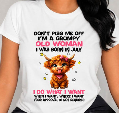 JULY GRUMPY LADY SHIRT - FOR WOMEN - TLEE07 (SKU2607-215-07)