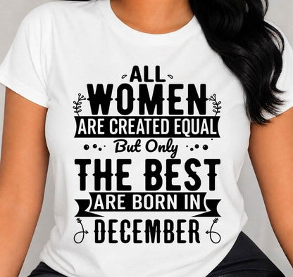 DECEMBER WOMEN ARE THE BEST KIND - FOR WOMEN - TLEE12 (SKU2605-398-12)